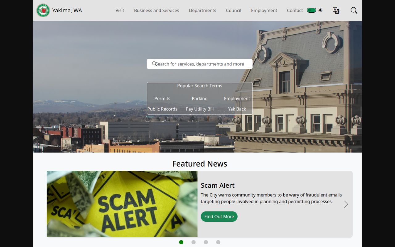 Yakima Phone Directory - City of Yakima