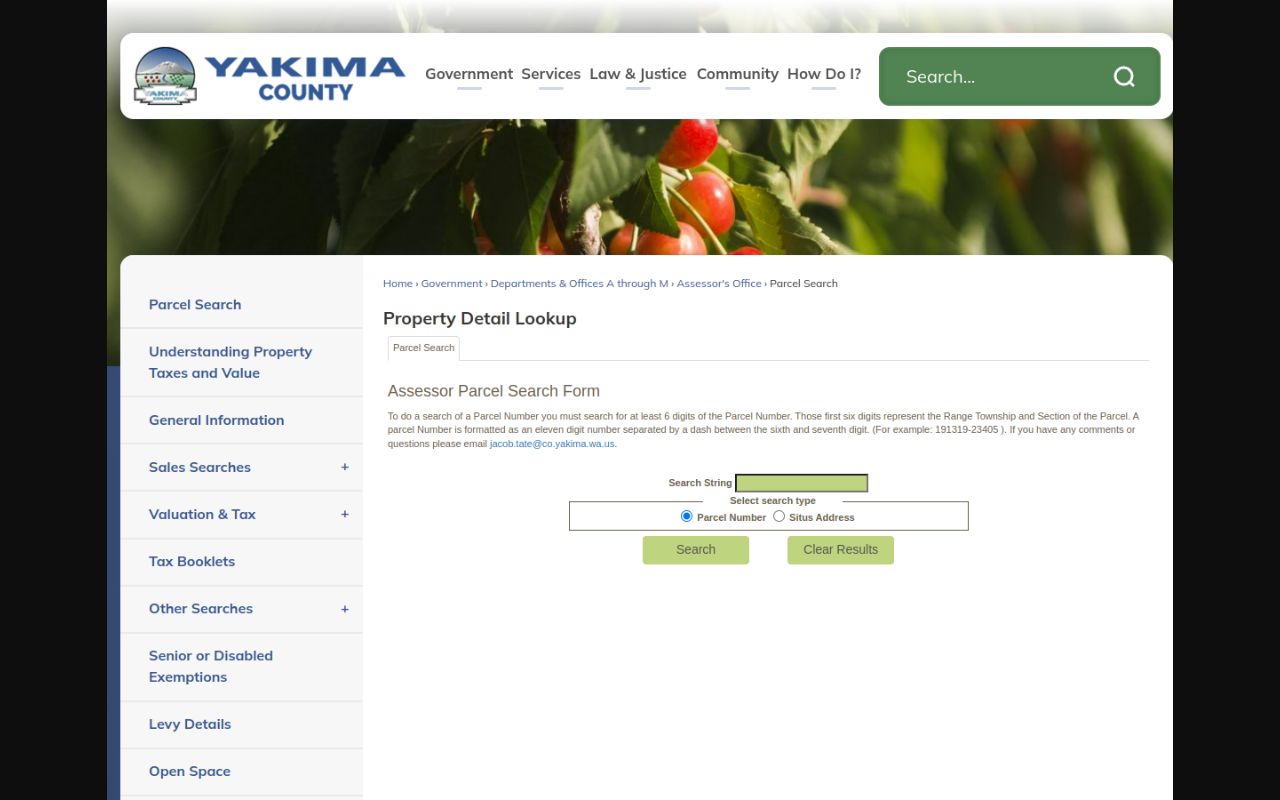 Yakima Phone Directory - Yakima County Parcel Search
