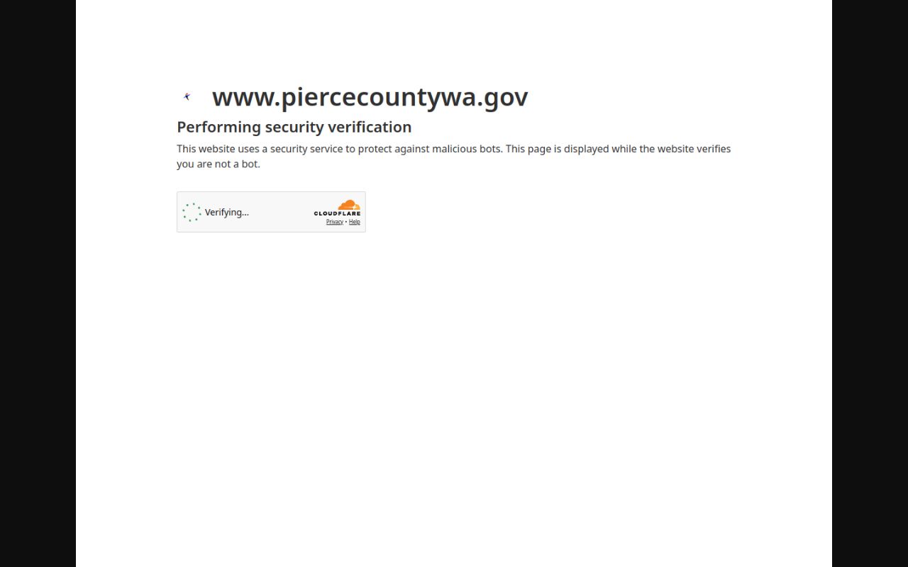 Pierce County Phone Directory - Records Available Online