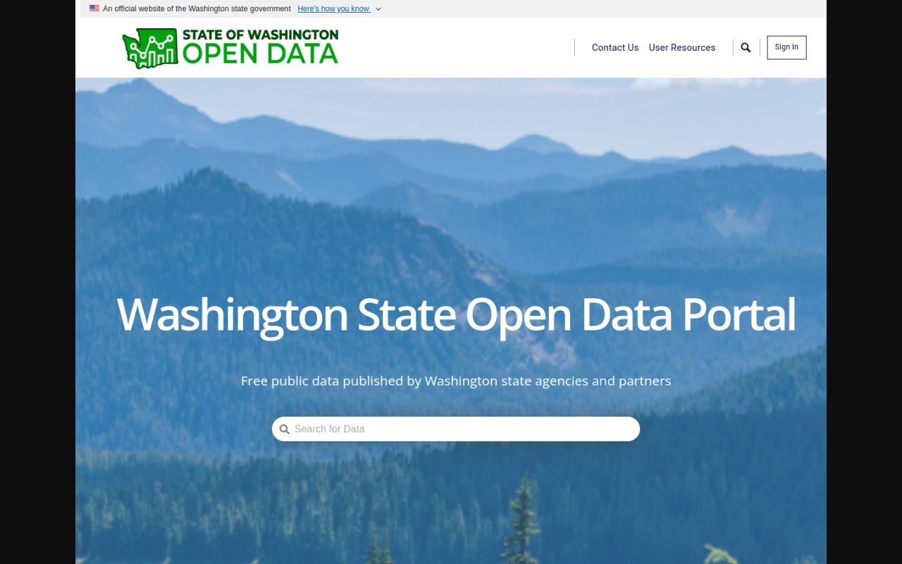 Washington Phone Directory Data.WA open data
